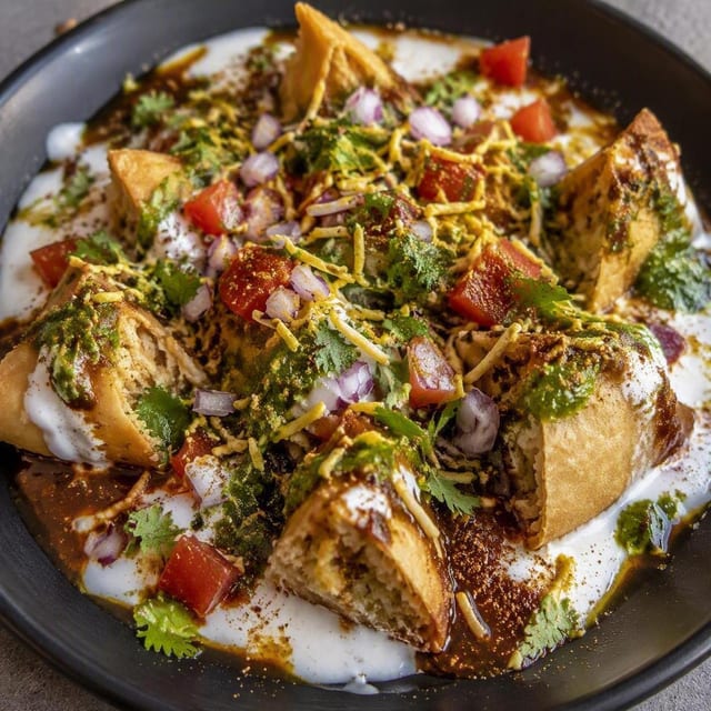 Samosa Chat.