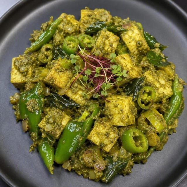 Pachi Mirchi Paneer 🌶️🌶️🌶️.